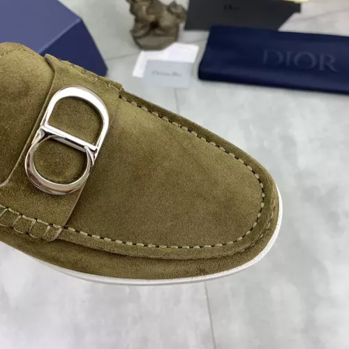 Replica Christian Dior Leather Shoes For Men #1348357 $102.00 USD for Wholesale