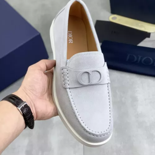 Replica Christian Dior Leather Shoes For Men #1348358 $102.00 USD for Wholesale