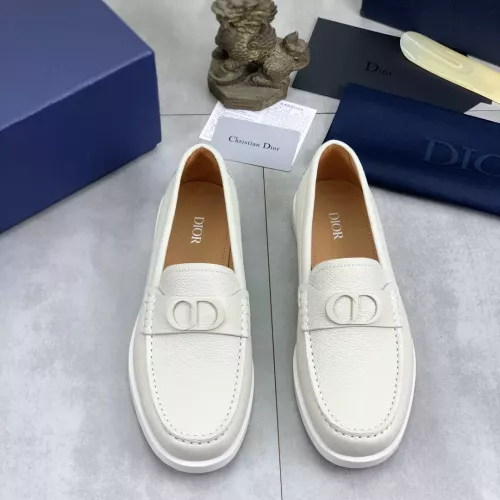 Replica Christian Dior Leather Shoes For Men #1348361 $102.00 USD for Wholesale