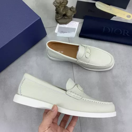 Replica Christian Dior Leather Shoes For Men #1348361 $102.00 USD for Wholesale