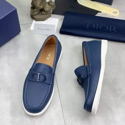 Christian Dior Leather Shoes For Men #1348362 $102.00 USD, Wholesale Replica Christian Dior Leather Shoes
