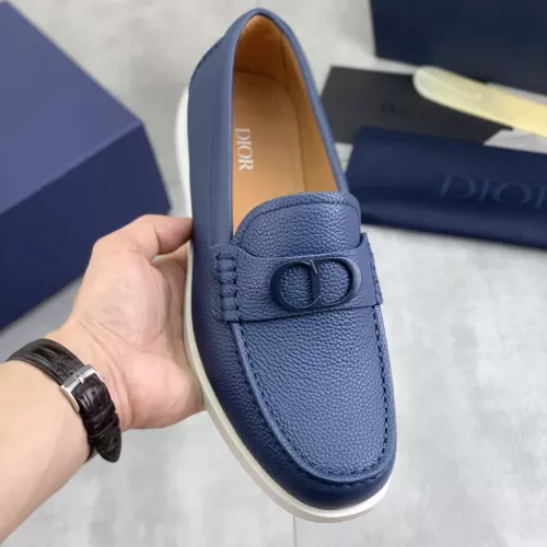 Replica Christian Dior Leather Shoes For Men #1348362 $102.00 USD for Wholesale
