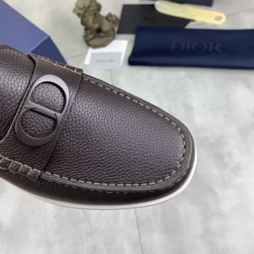 Replica Christian Dior Leather Shoes For Men #1348363 $102.00 USD for Wholesale
