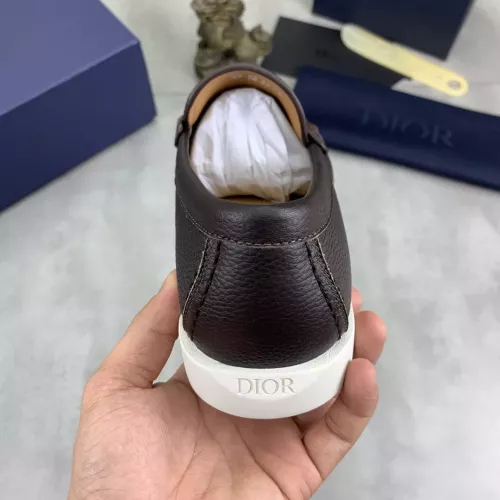 Replica Christian Dior Leather Shoes For Men #1348363 $102.00 USD for Wholesale