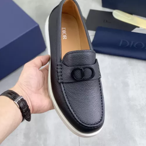 Replica Christian Dior Leather Shoes For Men #1348364 $102.00 USD for Wholesale