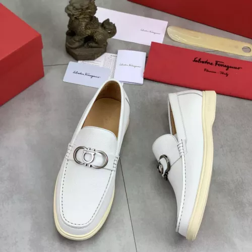 Salvatore Ferragamo Leather Shoes For Men #1348366 $105.00 USD, Wholesale Replica Salvatore Ferragamo Leather Shoes