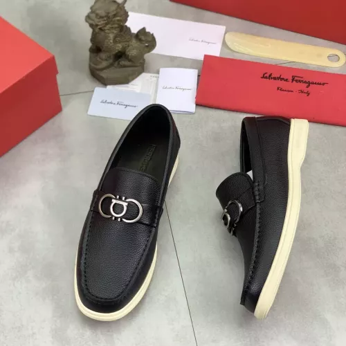 Salvatore Ferragamo Leather Shoes For Men #1348368 $105.00 USD, Wholesale Replica Salvatore Ferragamo Leather Shoes