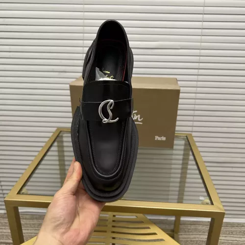 Replica Christian Louboutin Leather Shoes For Men #1348380 $115.00 USD for Wholesale