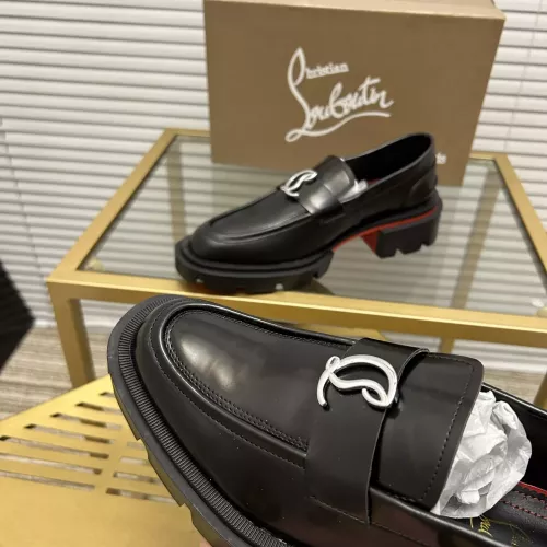 Replica Christian Louboutin Leather Shoes For Men #1348380 $115.00 USD for Wholesale