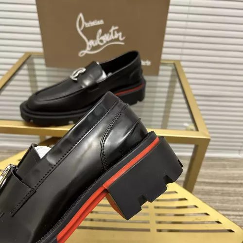 Replica Christian Louboutin Leather Shoes For Men #1348380 $115.00 USD for Wholesale
