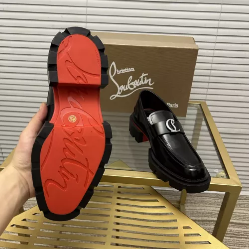 Replica Christian Louboutin Leather Shoes For Men #1348380 $115.00 USD for Wholesale