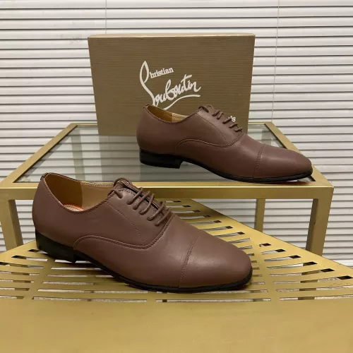 Christian Louboutin Leather Shoes For Men #1348384 $92.00 USD, Wholesale Replica Christian Louboutin Leather Shoes