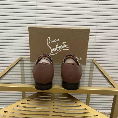 Replica Christian Louboutin Leather Shoes For Men #1348384 $92.00 USD for Wholesale