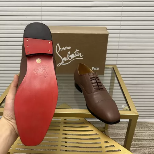 Replica Christian Louboutin Leather Shoes For Women #1348385 $92.00 USD for Wholesale