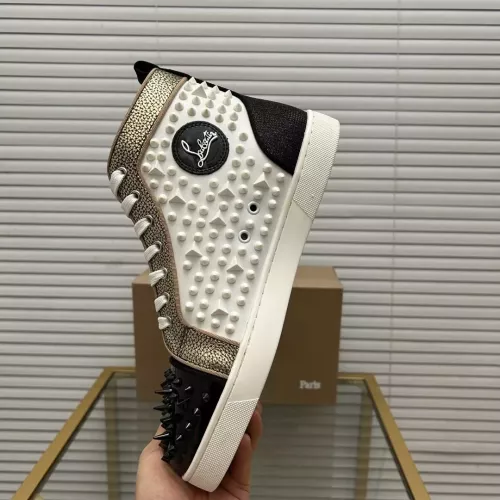 Replica Christian Louboutin High Top Shoes For Men #1348431 $98.00 USD for Wholesale