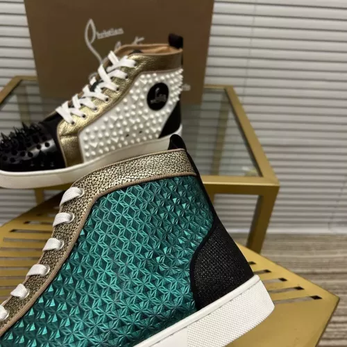 Replica Christian Louboutin High Top Shoes For Men #1348431 $98.00 USD for Wholesale