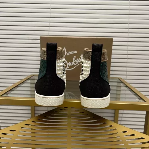 Replica Christian Louboutin High Top Shoes For Men #1348431 $98.00 USD for Wholesale