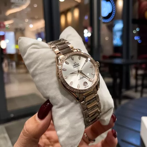 Replica OMEGA AAA Quality Watches For Women #1348446 $118.00 USD for Wholesale