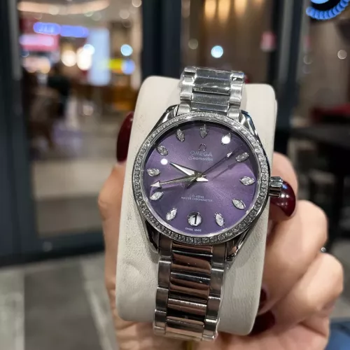 Replica OMEGA AAA Quality Watches For Women #1348447 $112.00 USD for Wholesale