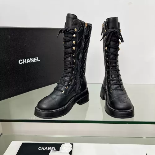 Replica Chanel Boots For Women #1348486 $140.00 USD for Wholesale