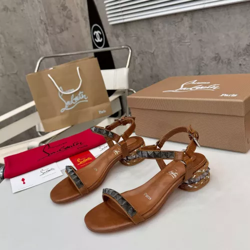Replica Christian Louboutin Sandal For Women #1348506 $98.00 USD for Wholesale
