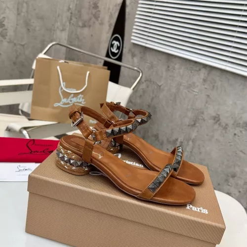 Replica Christian Louboutin Sandal For Women #1348506 $98.00 USD for Wholesale