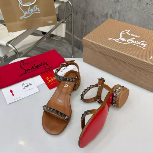 Replica Christian Louboutin Sandal For Women #1348506 $98.00 USD for Wholesale