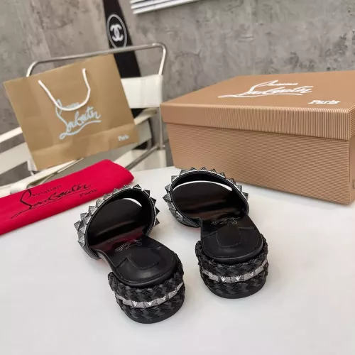 Replica Christian Louboutin CL Slippers For Women #1348509 $98.00 USD for Wholesale
