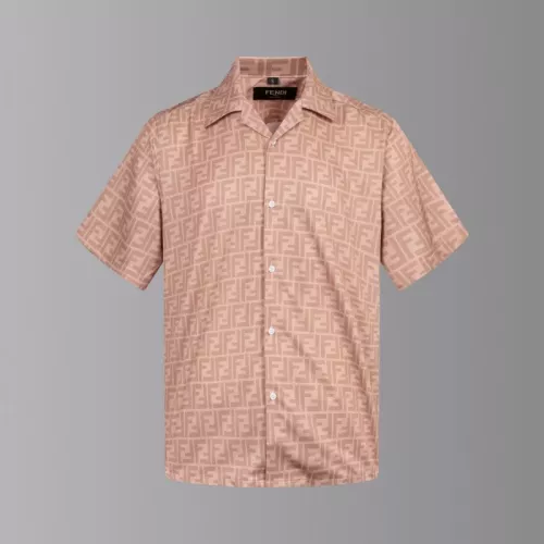 Fendi Shirts Short Sleeved For Unisex #1348538 $48.00 USD, Wholesale Replica Fendi Shirts