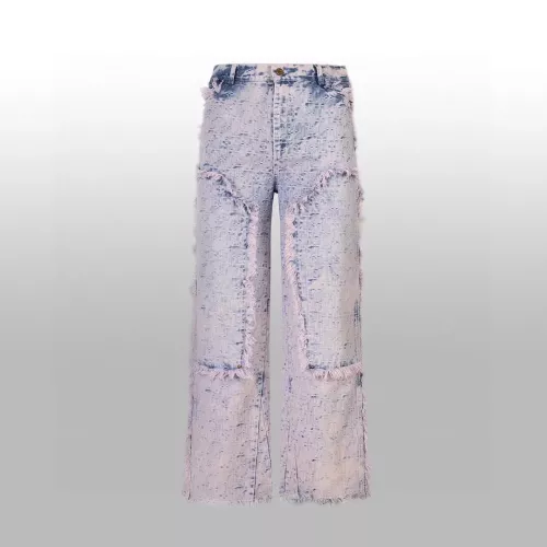 Louis Vuitton LV Jeans For Unisex #1348577 $102.00 USD, Wholesale Replica Louis Vuitton LV Jeans