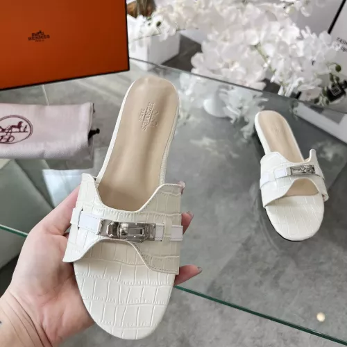 Replica Hermes Slippers For Women #1348606 $82.00 USD for Wholesale
