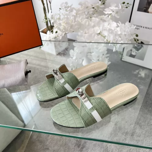 Hermes Slippers For Women #1348607 $82.00 USD, Wholesale Replica Hermes Slippers