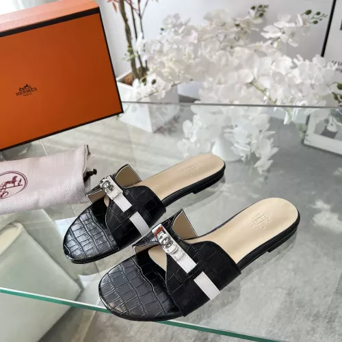 Hermes Slippers For Women #1348610 $82.00 USD, Wholesale Replica Hermes Slippers