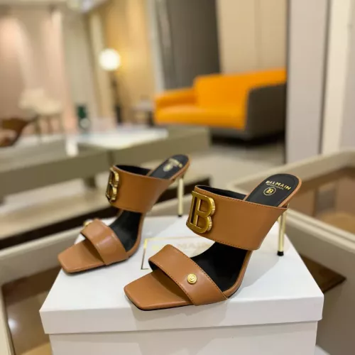 Balmain Slippers For Women #1348615 $112.00 USD, Wholesale Replica Balmain Slippers