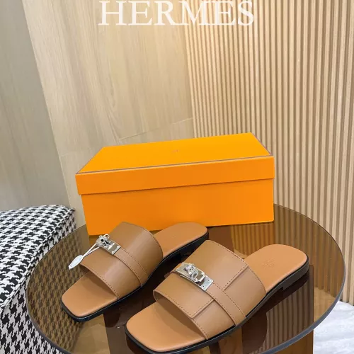 Hermes Slippers For Men #1348618 $105.00 USD, Wholesale Replica Hermes Slippers