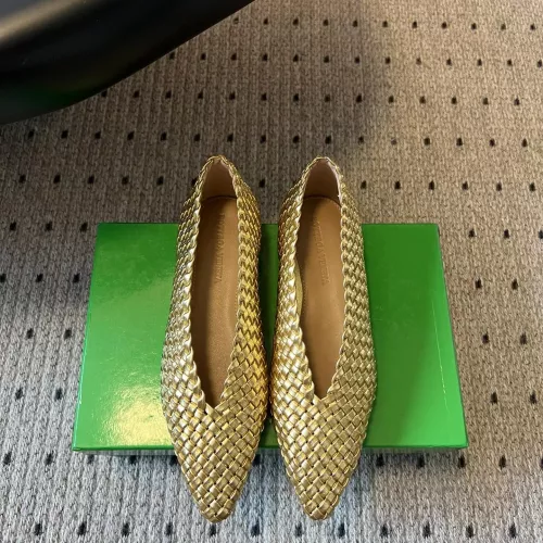 Replica Bottega Veneta BV Flat Shoes For Women #1348641 $128.00 USD for Wholesale