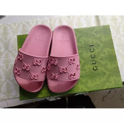 Replica Gucci Kids' Slippers For Kids #1348643 $48.00 USD for Wholesale