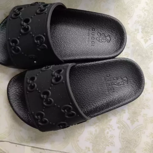 Replica Gucci Kids' Slippers For Kids #1348644 $48.00 USD for Wholesale