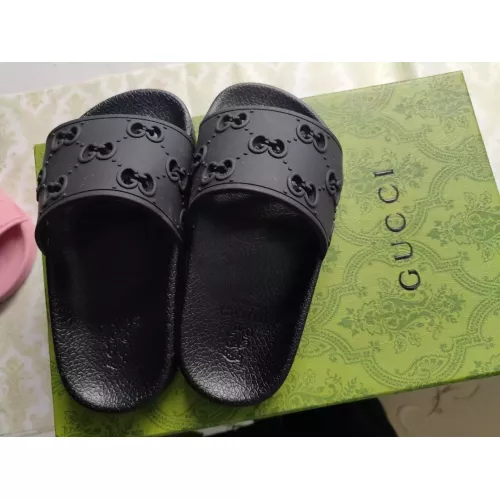Replica Gucci Kids' Slippers For Kids #1348644 $48.00 USD for Wholesale