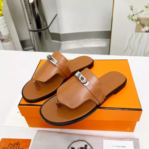 Hermes Slippers For Women #1348682 $85.00 USD, Wholesale Replica Hermes Slippers