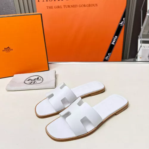 Hermes Slippers For Women #1348696 $80.00 USD, Wholesale Replica Hermes Slippers