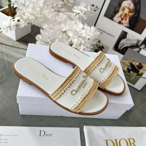 Replica Christian Dior Slippers For Women #1348716 $88.00 USD for Wholesale