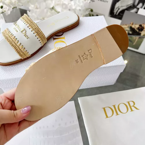 Replica Christian Dior Slippers For Women #1348716 $88.00 USD for Wholesale