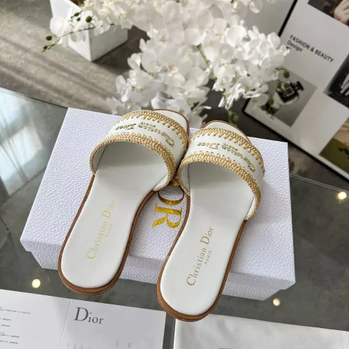 Replica Christian Dior Slippers For Women #1348716 $88.00 USD for Wholesale