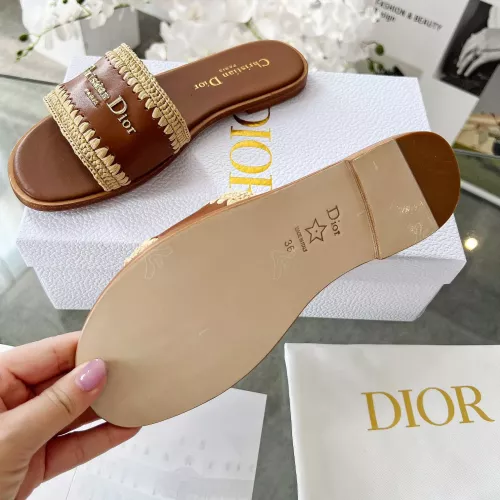 Replica Christian Dior Slippers For Women #1348717 $88.00 USD for Wholesale