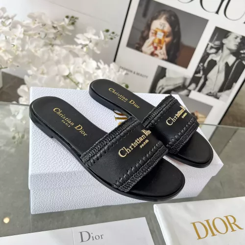 Replica Christian Dior Slippers For Women #1348718 $88.00 USD for Wholesale