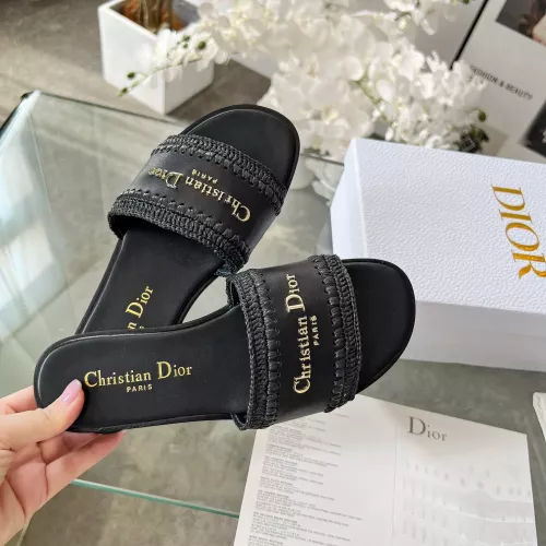 Replica Christian Dior Slippers For Women #1348718 $88.00 USD for Wholesale