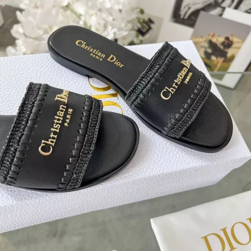 Replica Christian Dior Slippers For Women #1348718 $88.00 USD for Wholesale