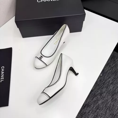 Chanel High-Heeled Shoes For Women #1348719 $105.00 USD, Wholesale Replica Chanel High-Heeled Shoes