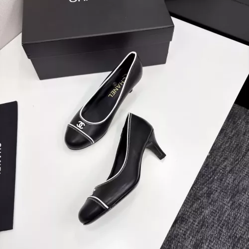 Chanel High-Heeled Shoes For Women #1348721 $105.00 USD, Wholesale Replica Chanel High-Heeled Shoes